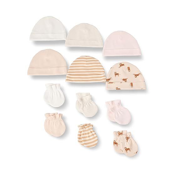 Baby Mützen & Handschuhe Set 12-teilig