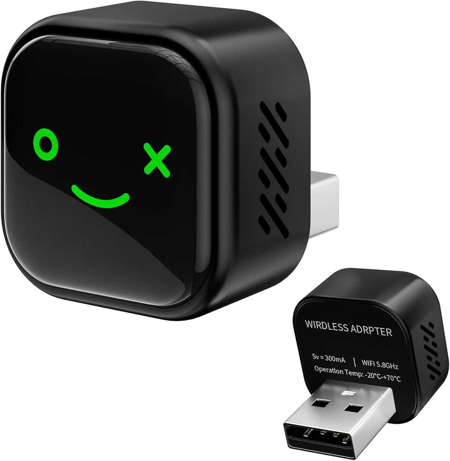 2-in-1 Wireless CarPlay & Android Auto Adapter Mini