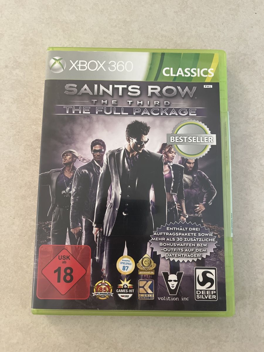 Saints row the third the full package xbox 360