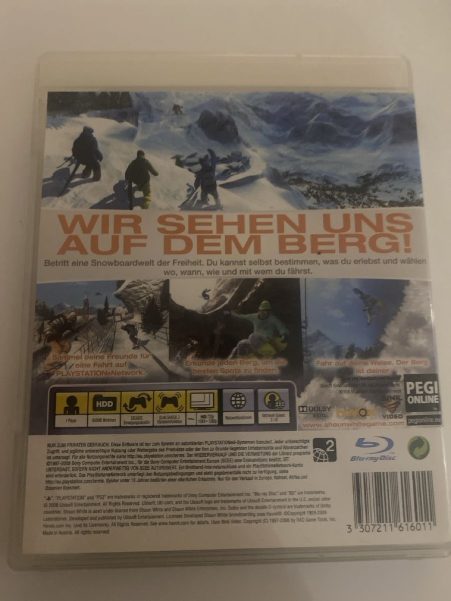 Shaun White Snowboarding - PS3
