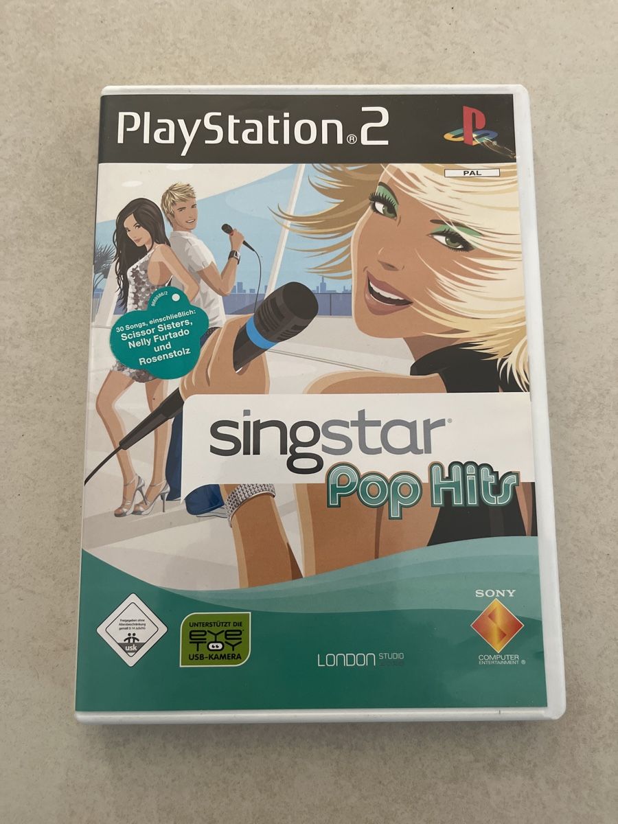 Singstar Pop Hits ps2
