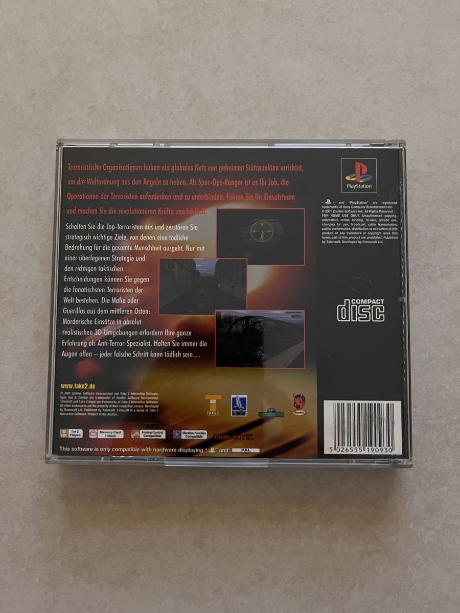 Spec Ops - Covert Assault PS1