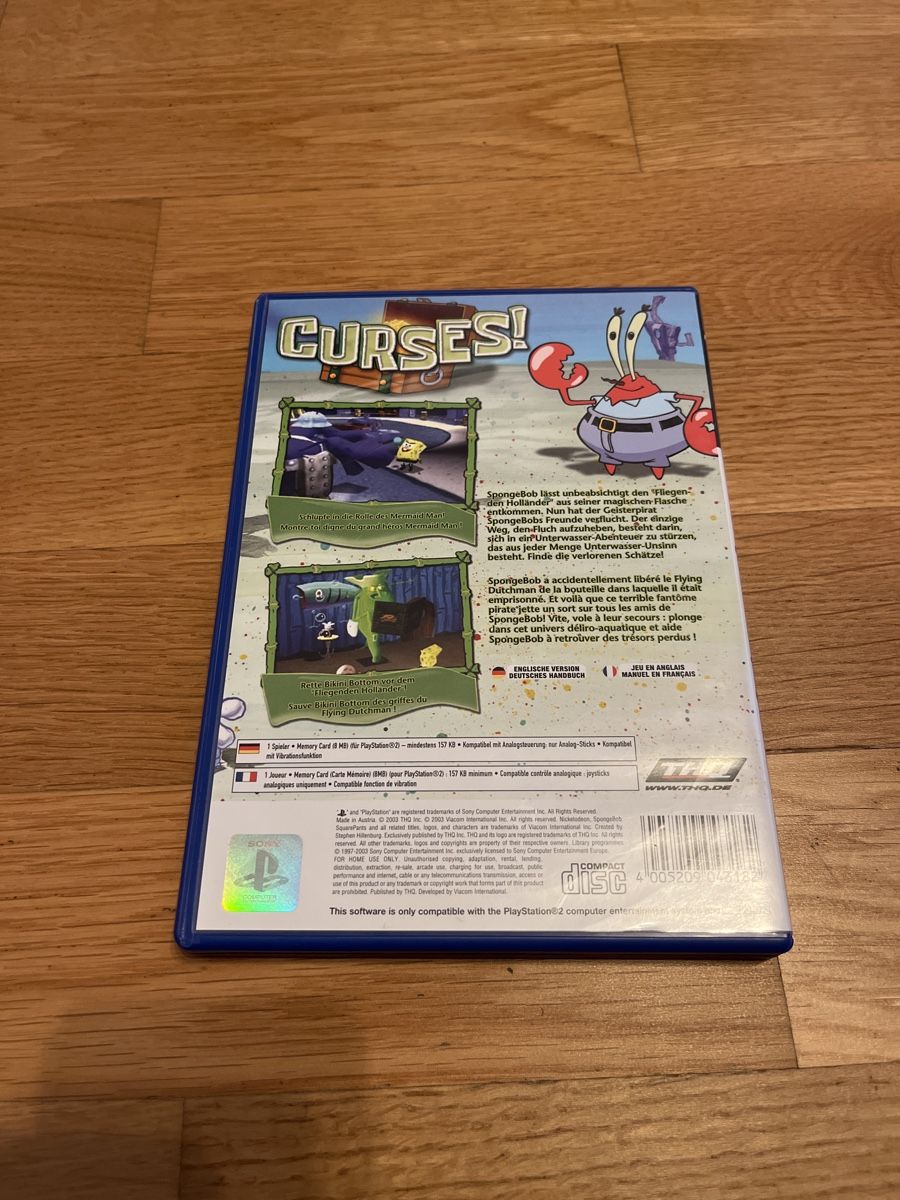 Spongebob schwammkopf rache vom Fliegenden Holländer ps2