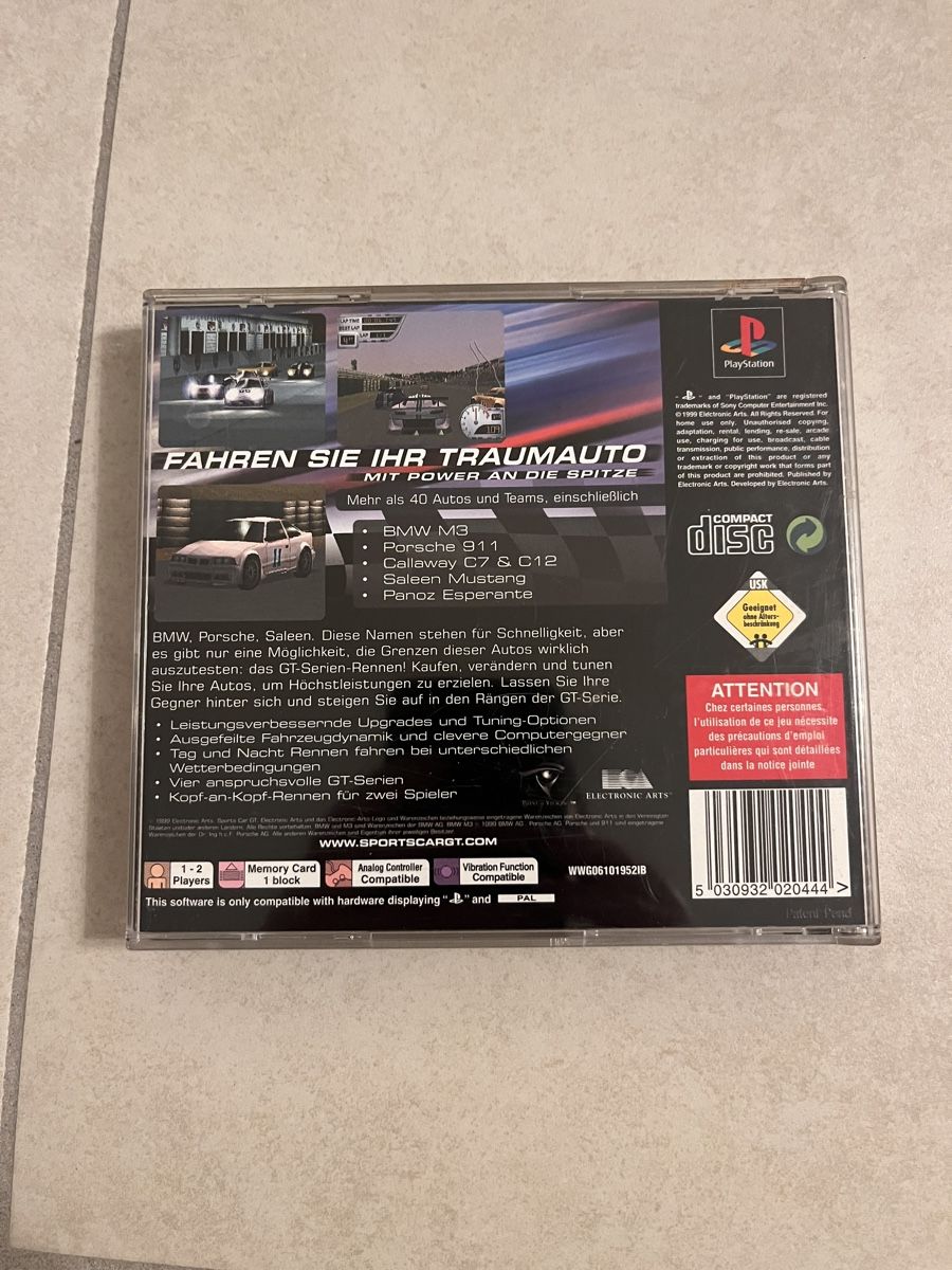 Sports car gt ps1