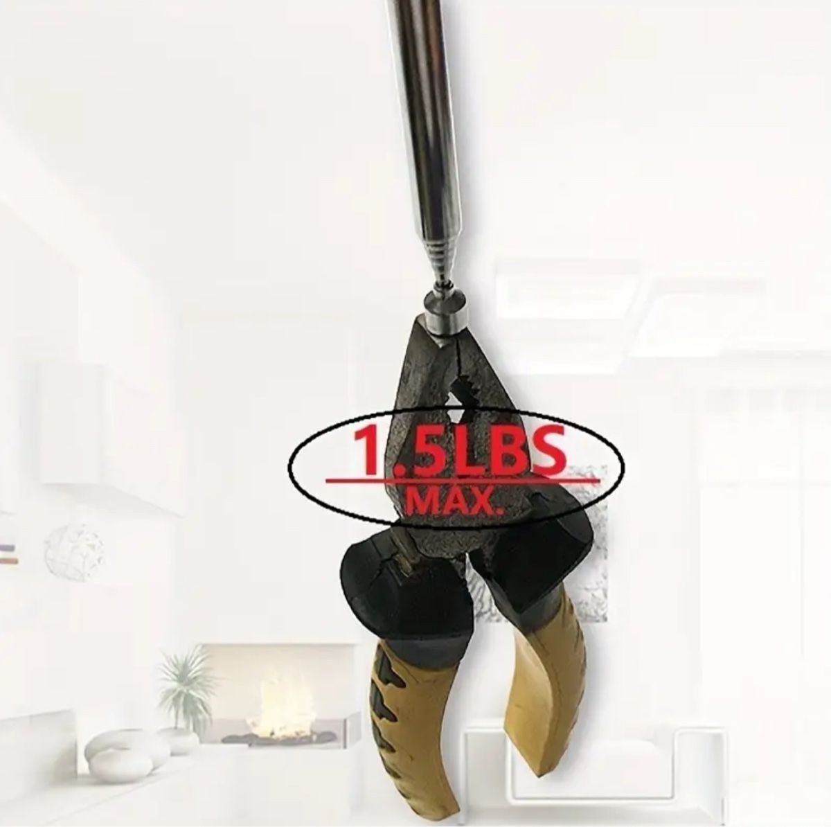 Magnetheber teleskopisch Schwarz 12,5–65cm – Bild 3