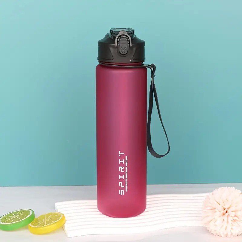 Sportliche Wasserflasche SPIRIT, rosa, 750ml – Bild 1