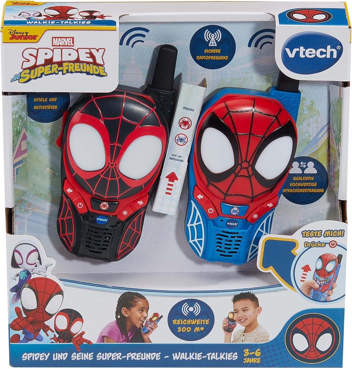 VTech Spidey & seine Super-Freunde – Walkie-Talkies 🕸️🦸♂️ – Bild 2