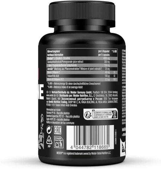 Weider Premium Citrulline – 100 Kapseln mit Vitamin C & B12 – Bild 2