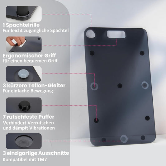 Gleitbrett für Thermomix TM7 Acryl stabil – Bild 1
