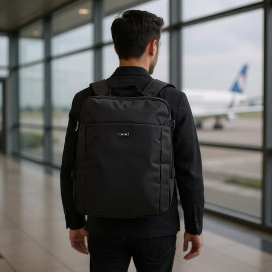 JAGUAR Cabin Free Reiserucksack 25L Notebookfach Blau – Bild 2