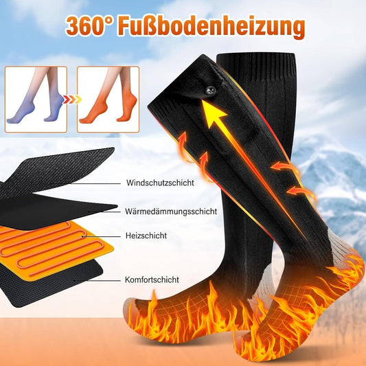 Beheizbare Socken Unisex 5000 mAh 4 Heizstufen – Bild 2