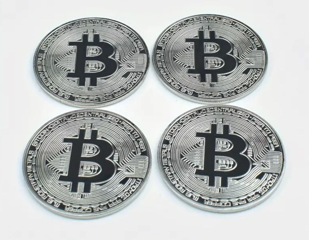 Bitcoin Münze sammelmünze gedenkmünze geschenk – Bild 1