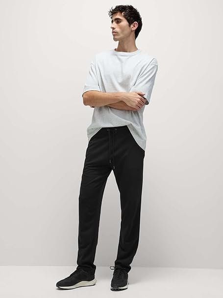 Marks & Spencer Herren Jogginghose Straight Leg Baumwolle – Bild 2