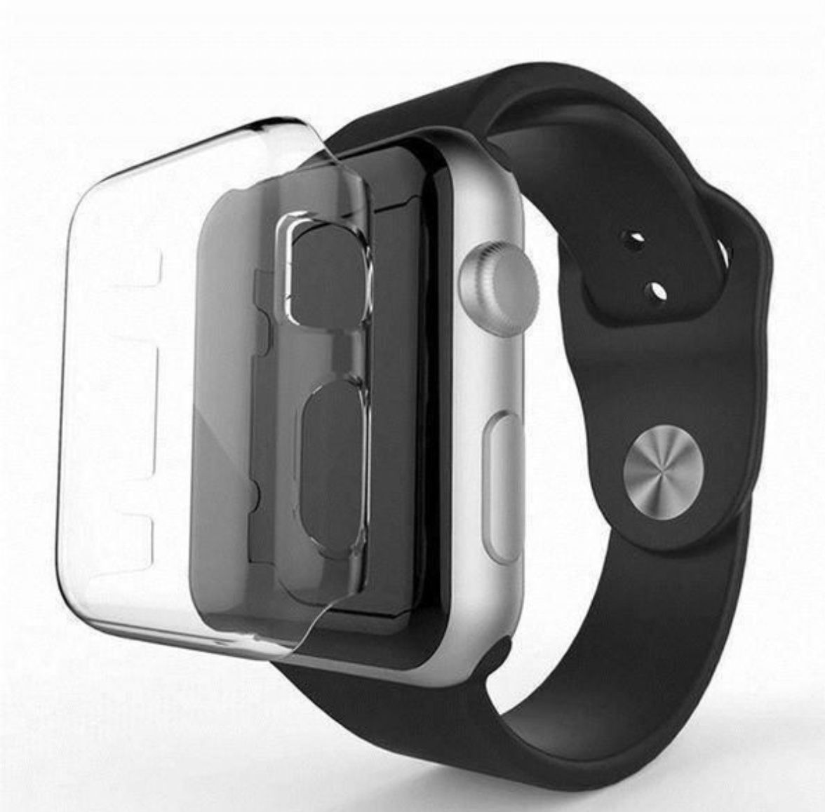 Apple Watch 38mm Series Transparent hülle cover case – Bild 1