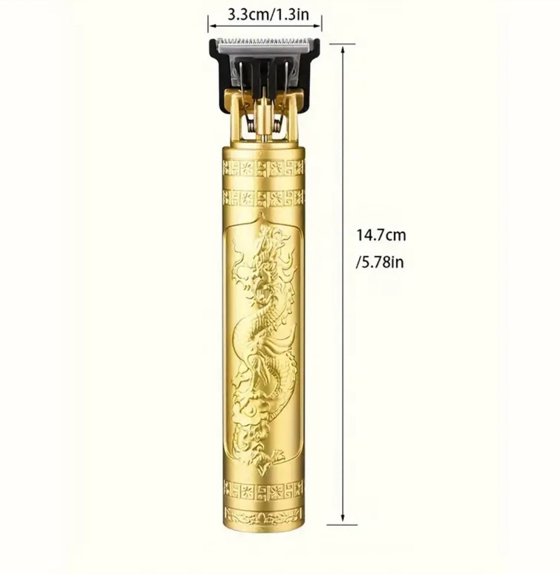 Goldener Drache Haarschneider Clipper Set NEU OVP – Bild 2