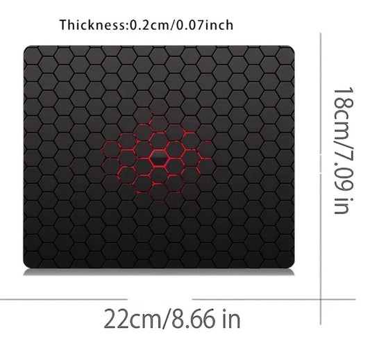 Gaming Mauspad rutschfest Wabenmuster Hexagon Design – Bild 2