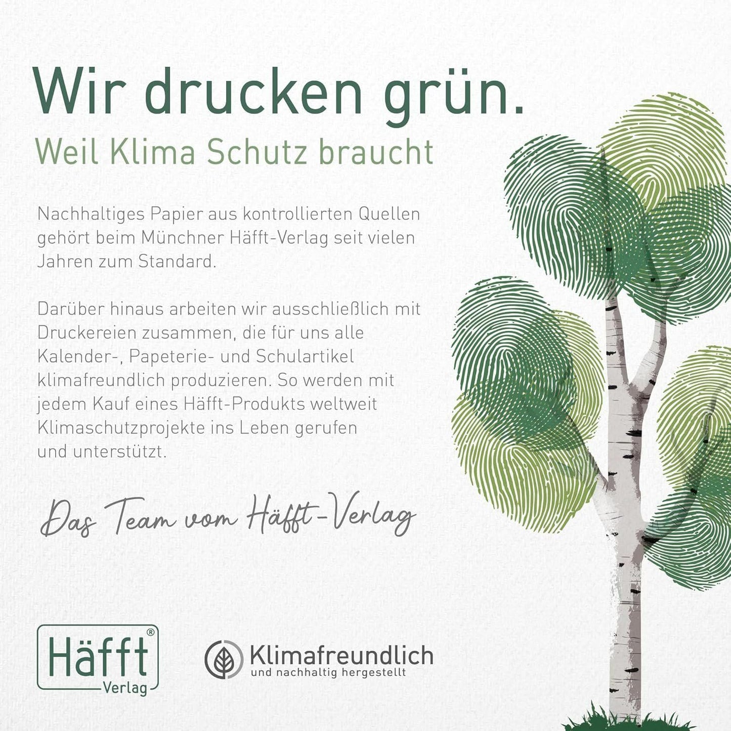 Häfft Wochenplaner 2027 A4 Notizbuch Minty Leaves – Bild 9