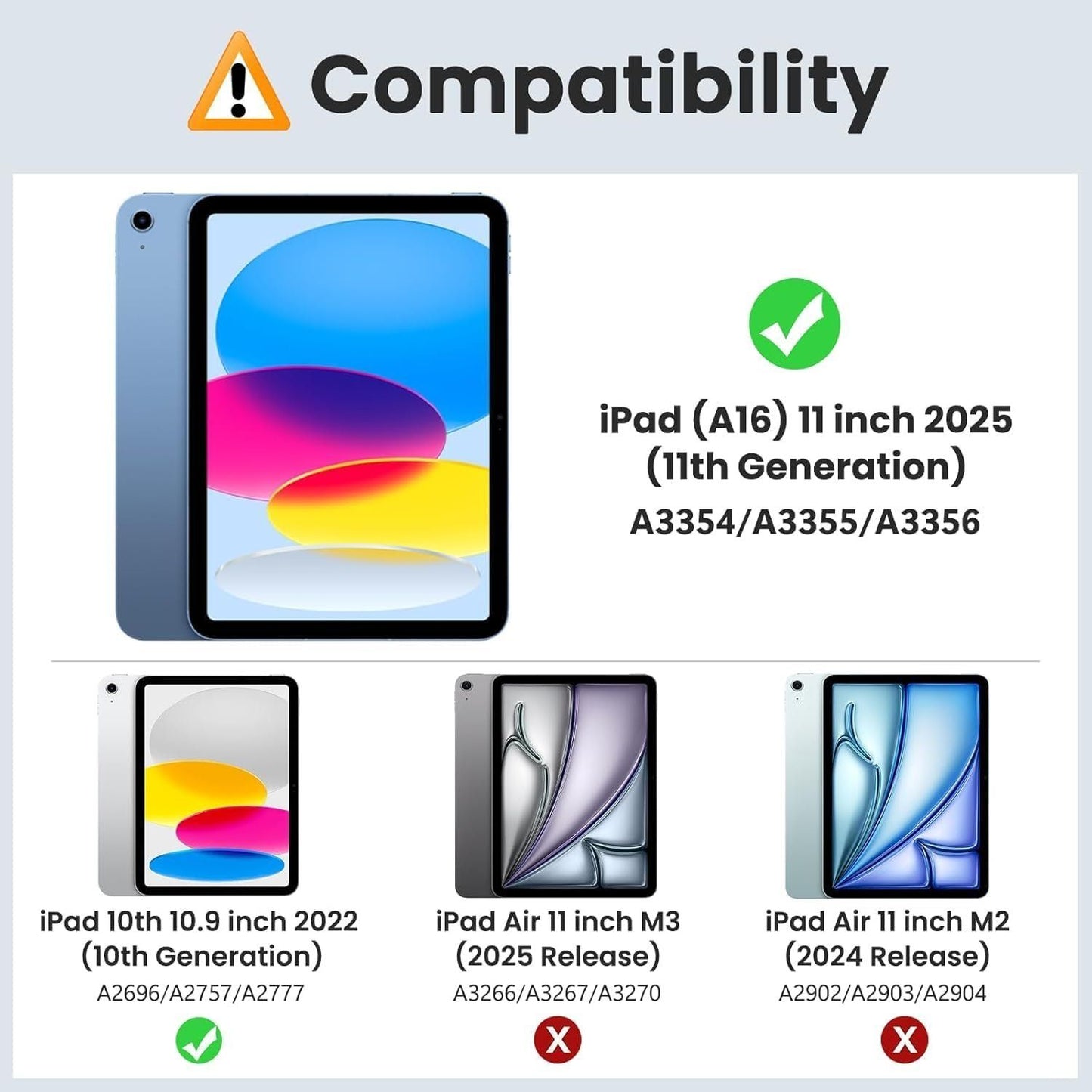 iPad Hülle 10/11 Zoll Schleifen Design Rosa – Bild 8