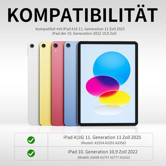 iPad Hülle 10/11 Zoll Glitzer Stifthalter – Bild 2