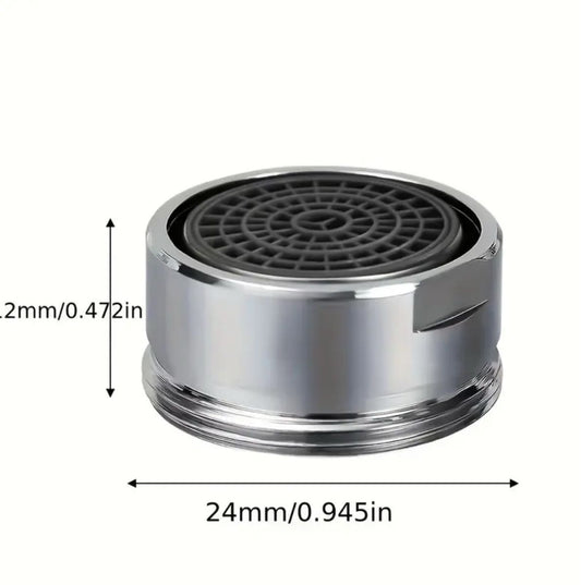Wasserhahn Perlator Luftsprudler M24 Drehbare Düse Ersatz – Bild 2