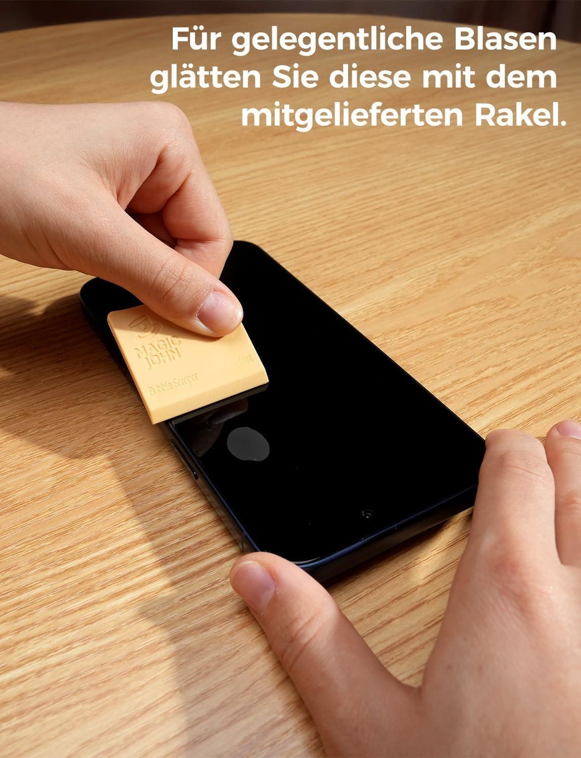 MAGIC JOHN Panzerglas für iPhone 17e – 2 Stück – Bild 7