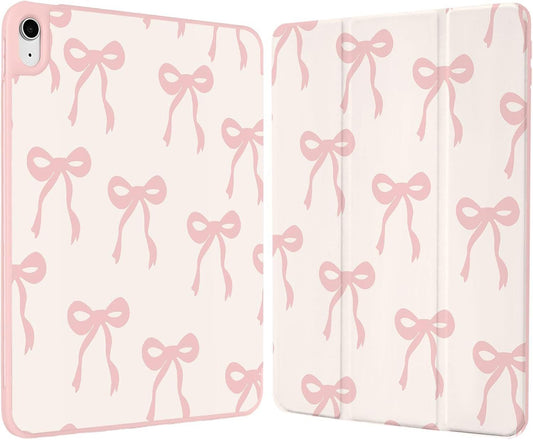 iPad Hülle 10/11 Zoll Schleifen Design Rosa – Bild 2