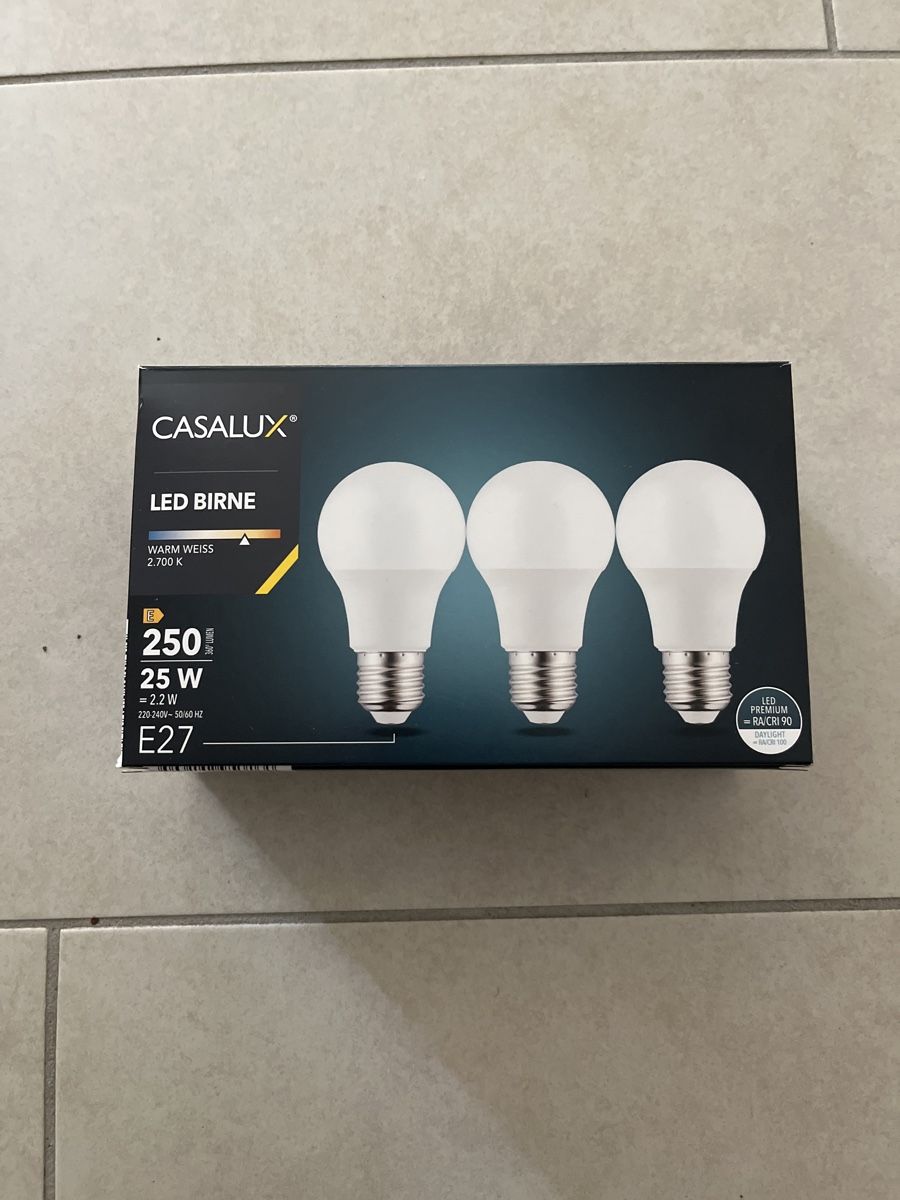 LED Birne E27 2.2 Watt – Bild 1