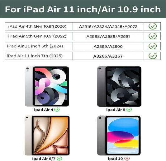 Tastaturhülle iPad Air 11 / 10,9 Zoll Violett – Bild 2