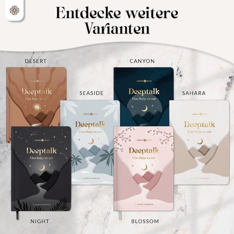 LEBENSKOMPASS 3-Jahres-Tagebuch Deeptalk DIN A – Bild 8