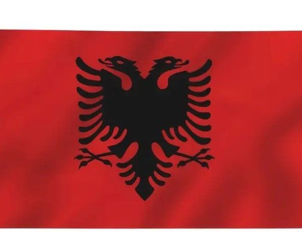 Grosse Albanien Flagge 90x60cm – Bild 1