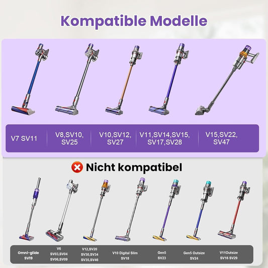 Dyson Softwalze Bodendüse V7 V8 V10 V11 V15 – Bild 2