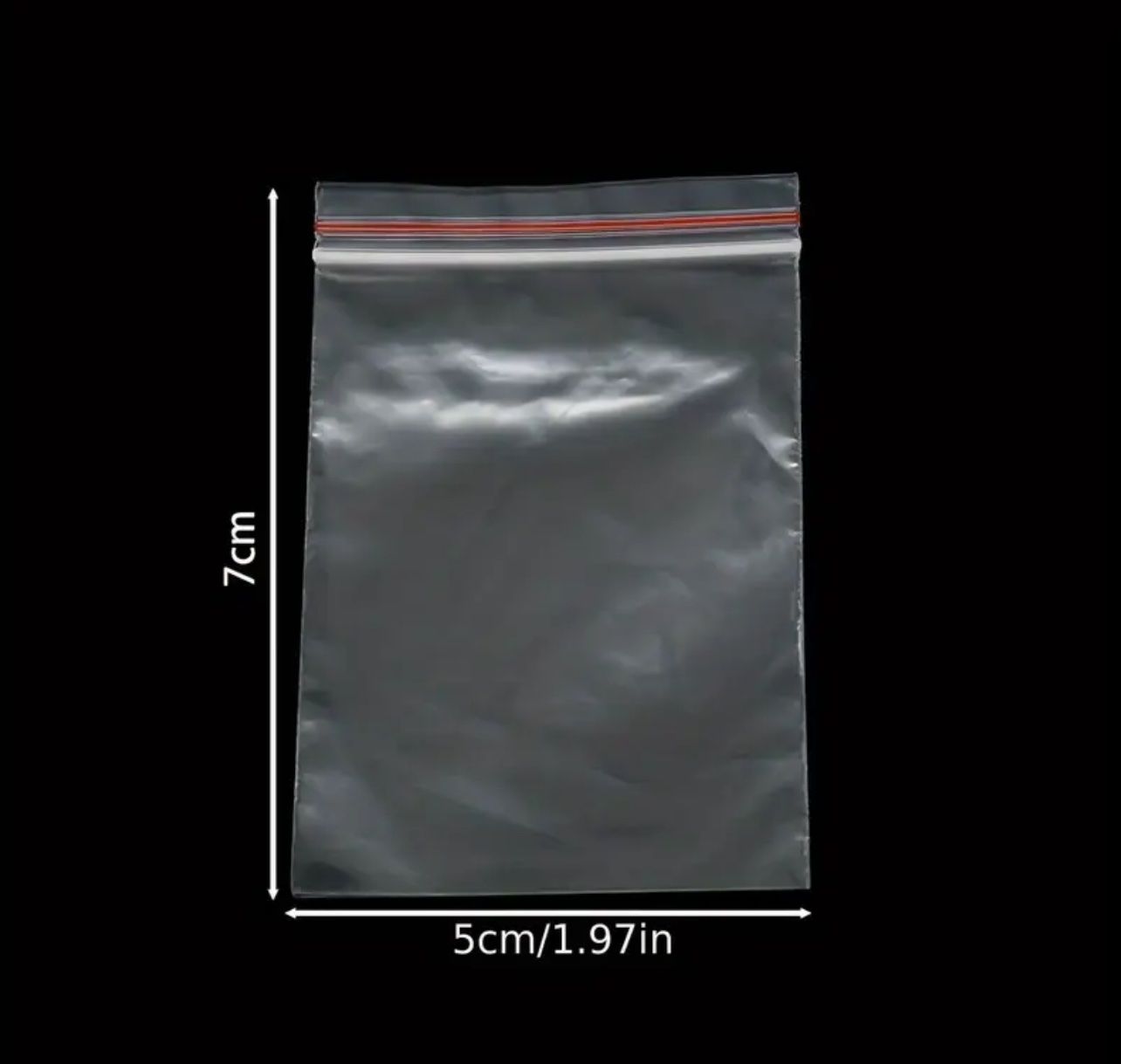 50 Stk. Druckverschlussbeutel 19x13cm, zip Beutel zipbeutel – Bild 2