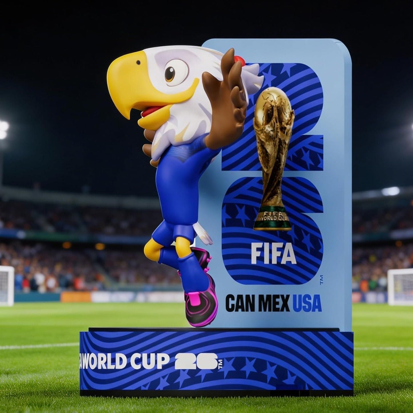 FIFA World Cup 2026 Maskottchen Figuren 3er Set – Bild 6