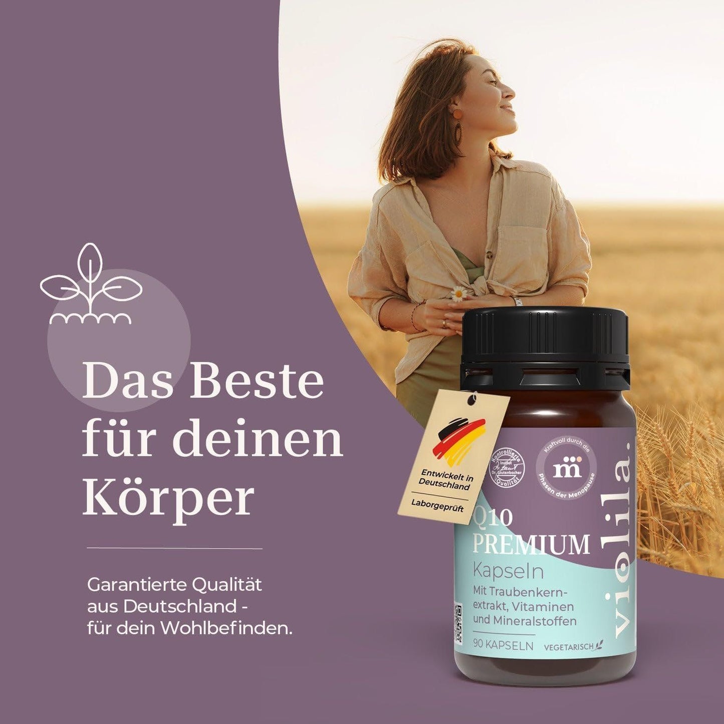 Q10 Kapseln Coenzym Q10 OPC vegan 90 Stück – Bild 9