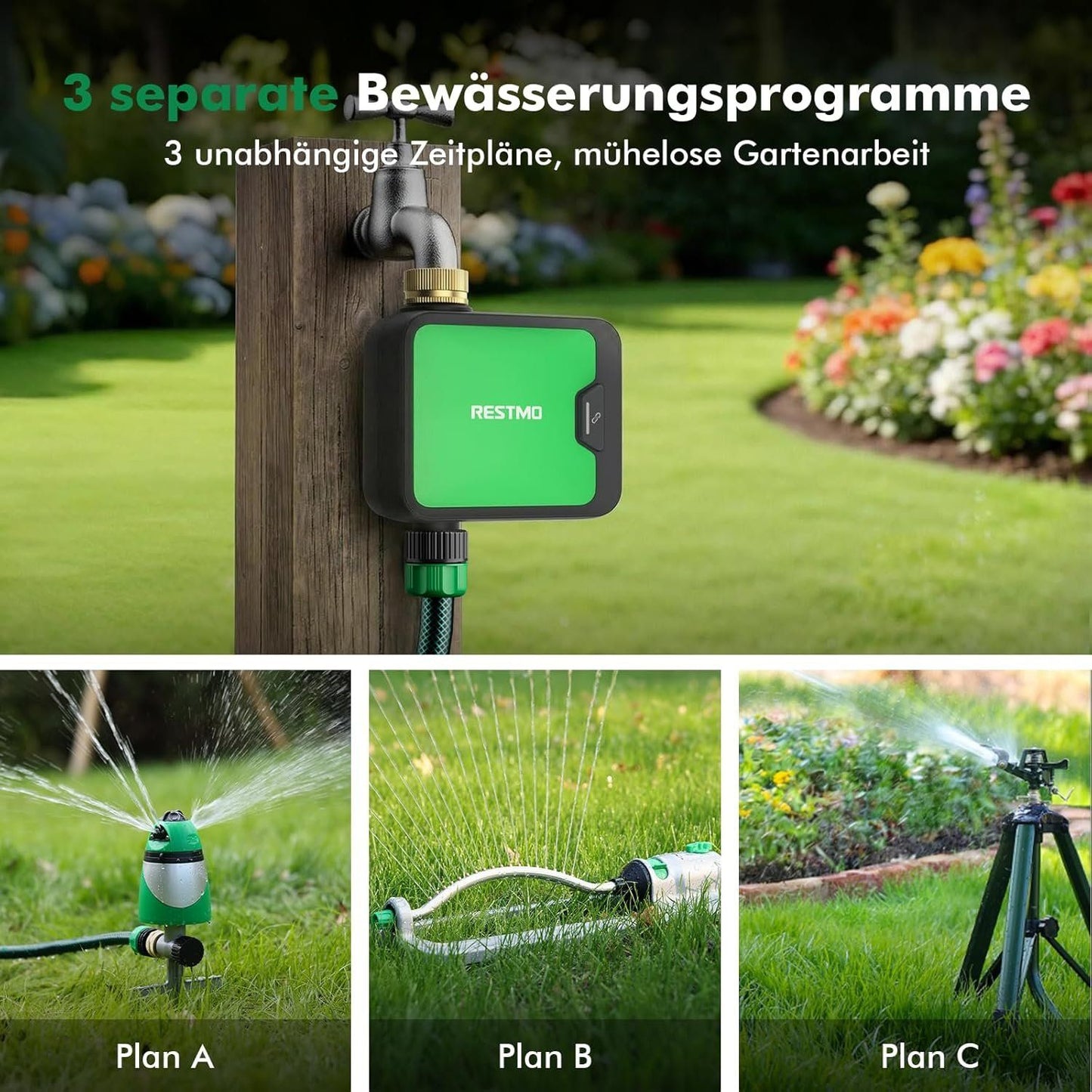 RESTMO Bewässerungscomputer WLAN 1 Zone – Bild 7