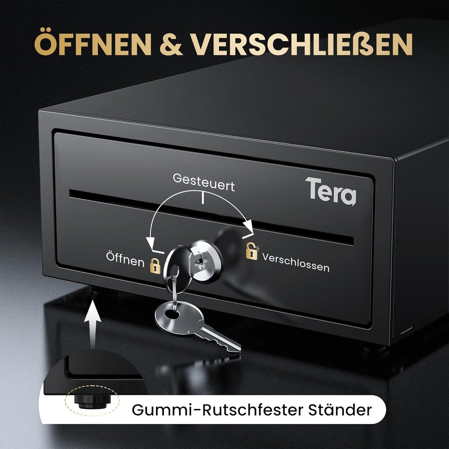 Kassenschublade Metall Tera 208 RJ12 POS 4/6 Fächer – Bild 7
