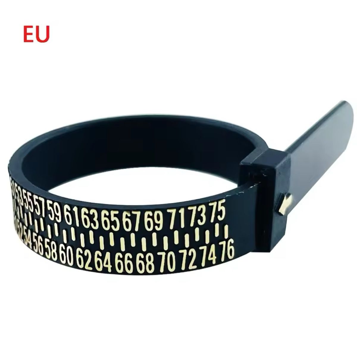 Ringmass EU Ringgrösse messen Ringgrössenmesser 41-76 neu – Bild 1