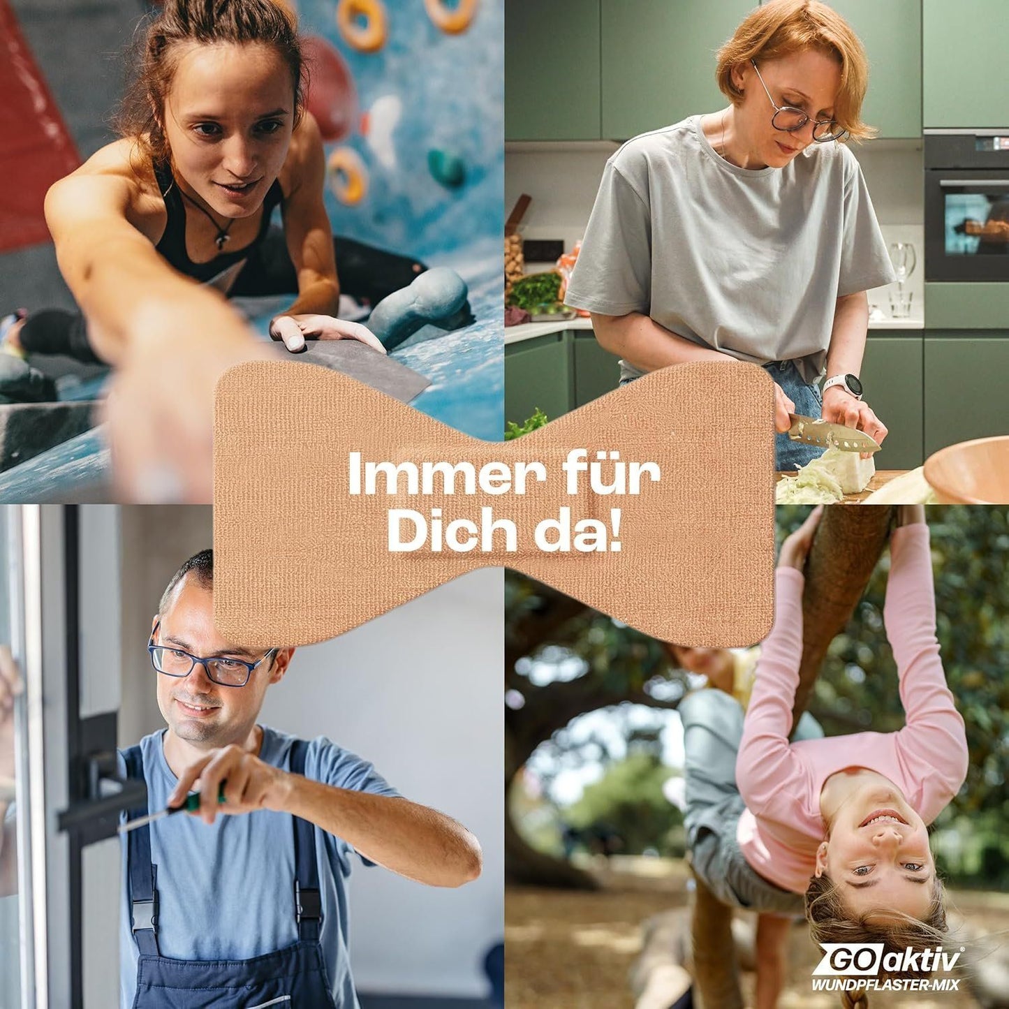 Pflaster Set 100 Stück Flexibel Atmungsaktiv – Bild 8