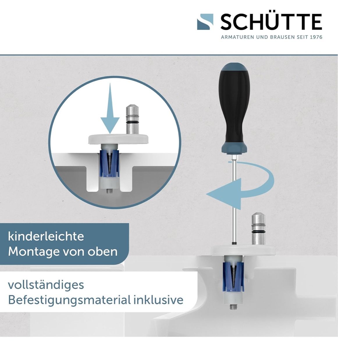 Toilettensitz mit Absenkautomatik – Duroplast – SCHÜTTE – Bild 6