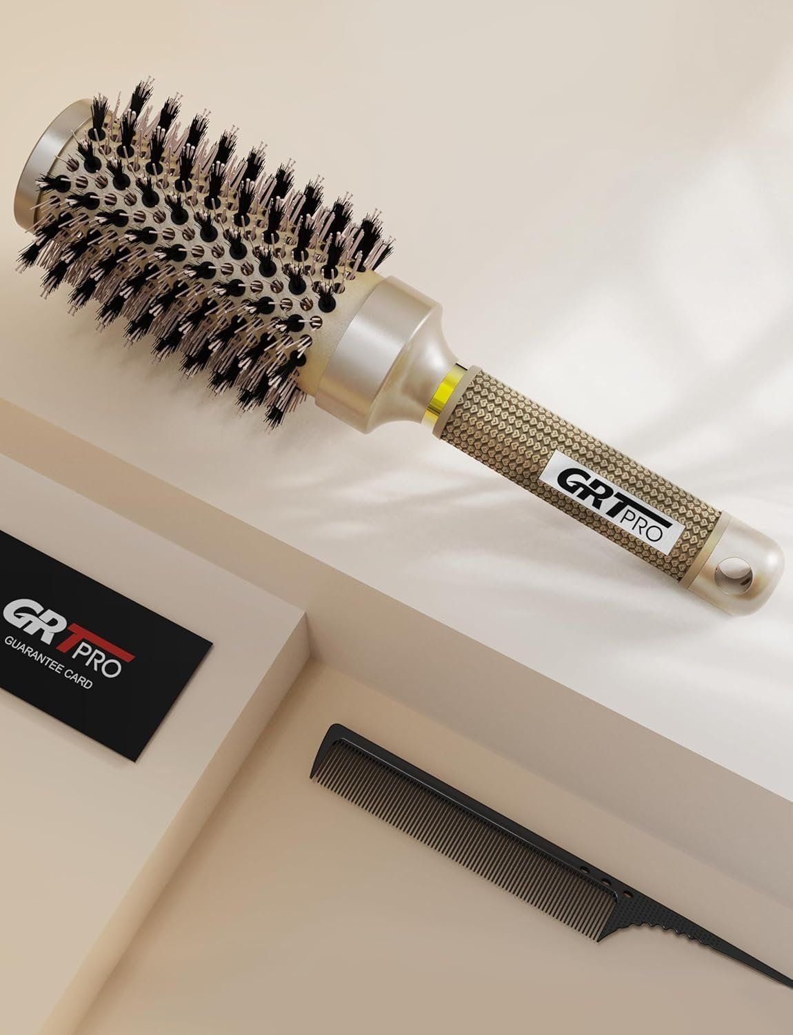 Rundbürste 45 mm Keramik Föhnbürste Volumen Styling – Bild 8