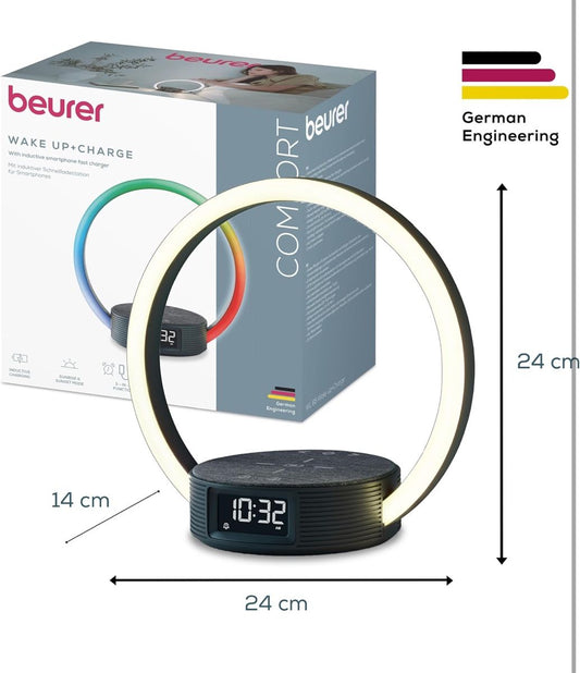 Beurer WL 65 Wake-Up Light mit Qi-Ladefunktion & Sonnenaufga – Bild 2