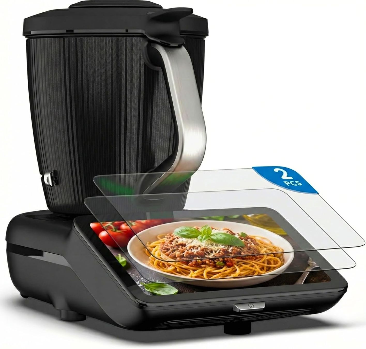 Thermomix TM7 Panzerglas Displayschutz 2er Set