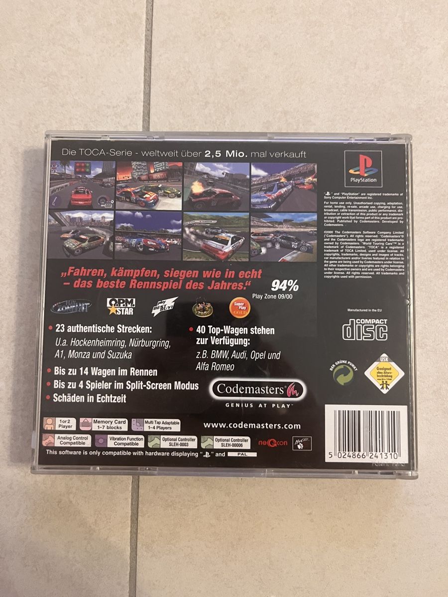 TOCA World Touring Cars PS1
