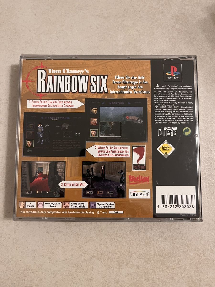 Tom Clancy's Rainbow Six (PS1)