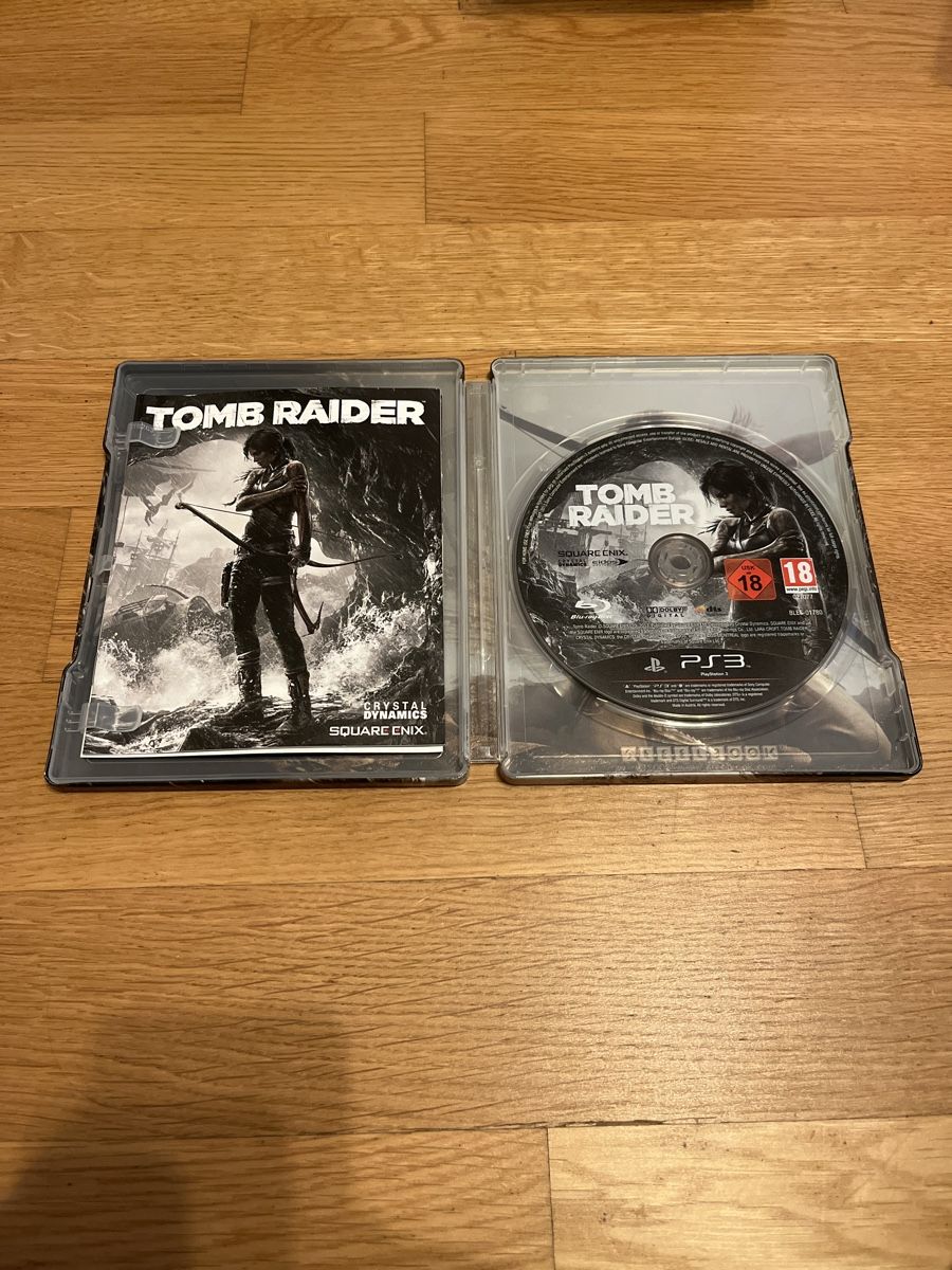 Tomb raider ps3 steelbook special edition limited edition