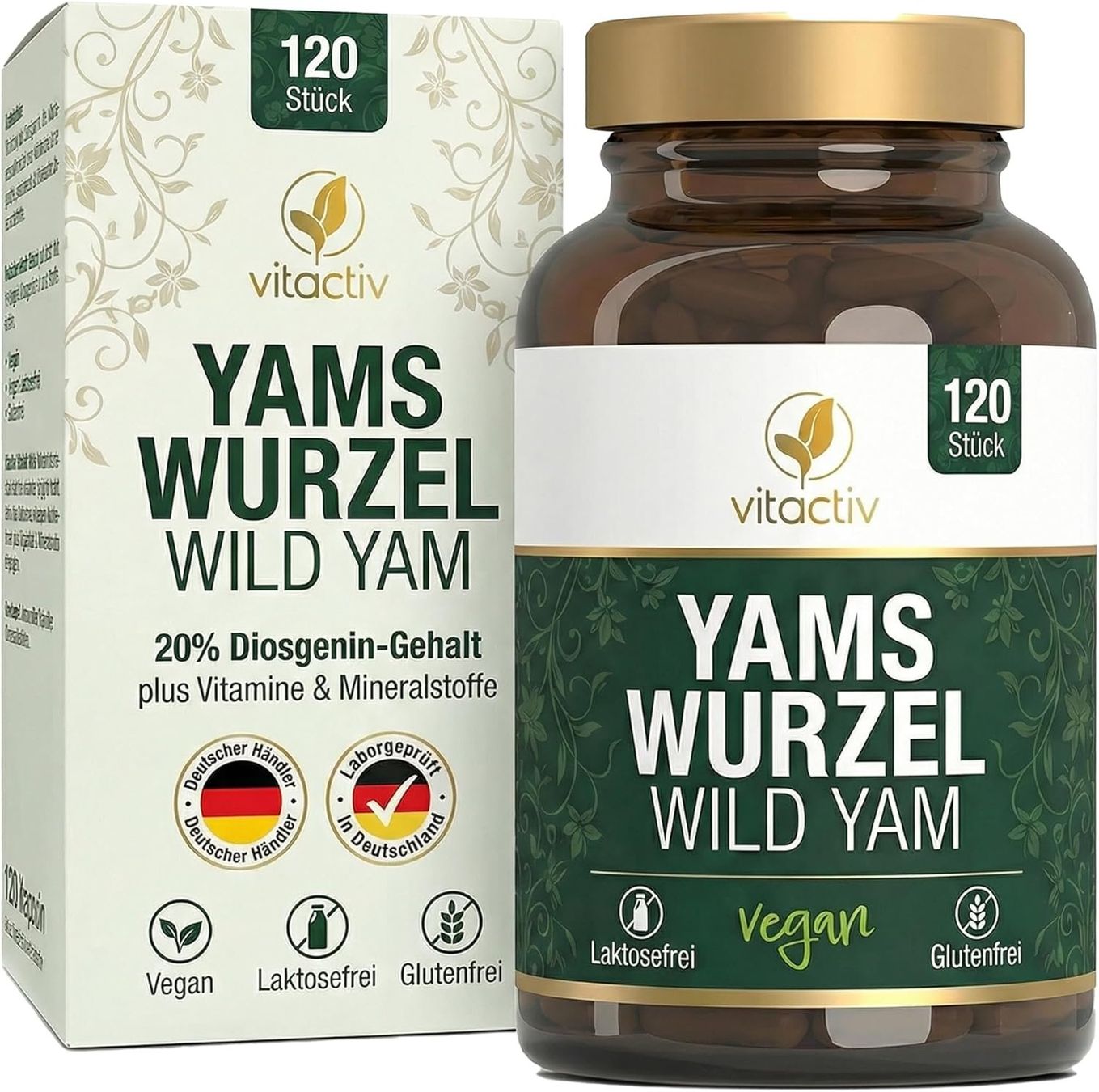 VITACTIV Wild Yam Yamswurzel Extrakt Produktbild 2