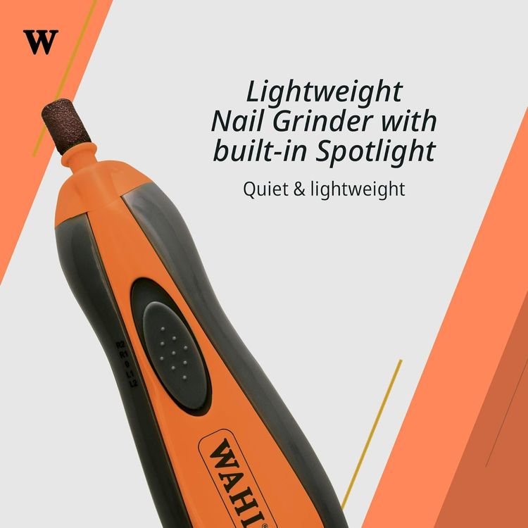 Wahl Nagelschleifer Haustiere 2 Stufen Orange