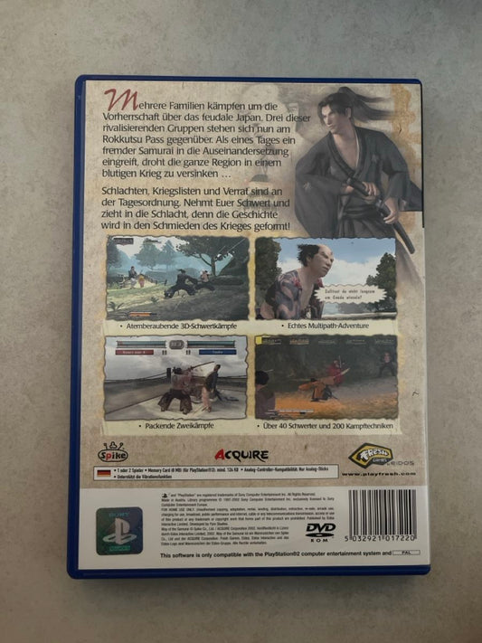 Way of the Samurai PS2