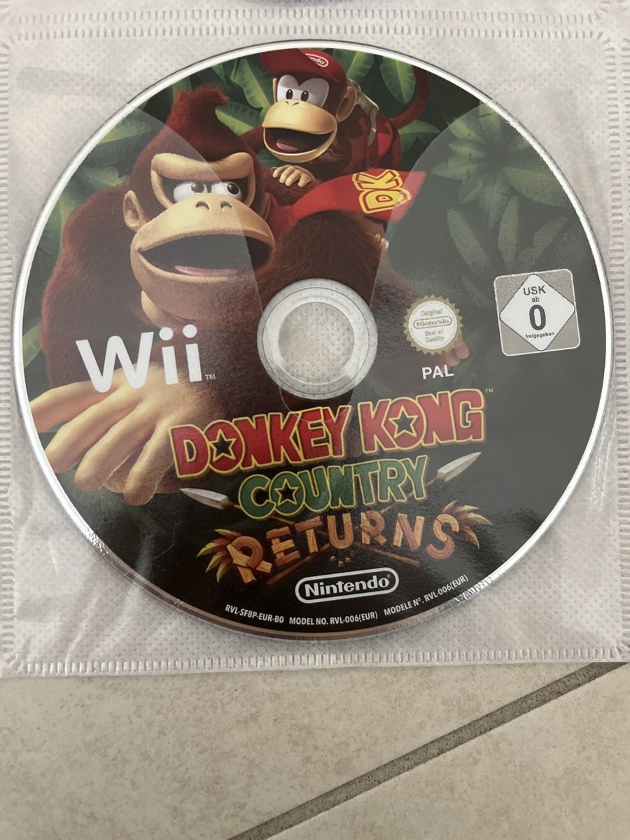 Wii donkey kong Country returns