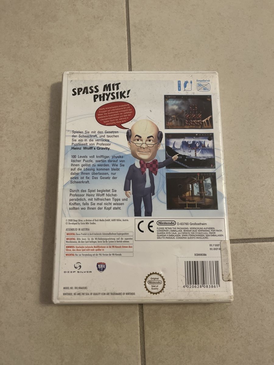 Wii Gravity Nintendo Wii
